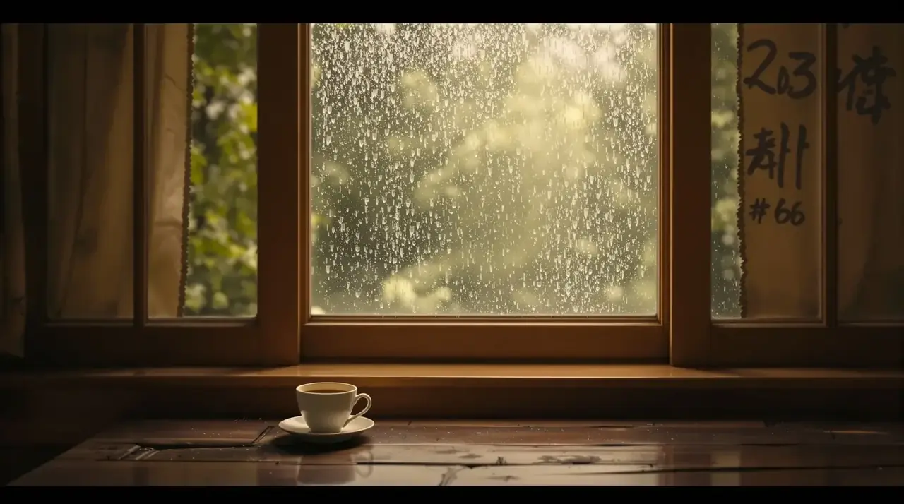 雨声里的旧木桌 - 努努影院热门推荐海报